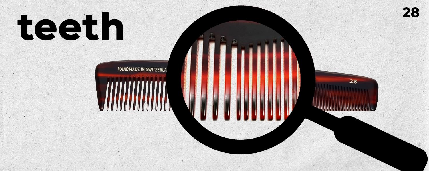 Hand-made tortoise comb #28