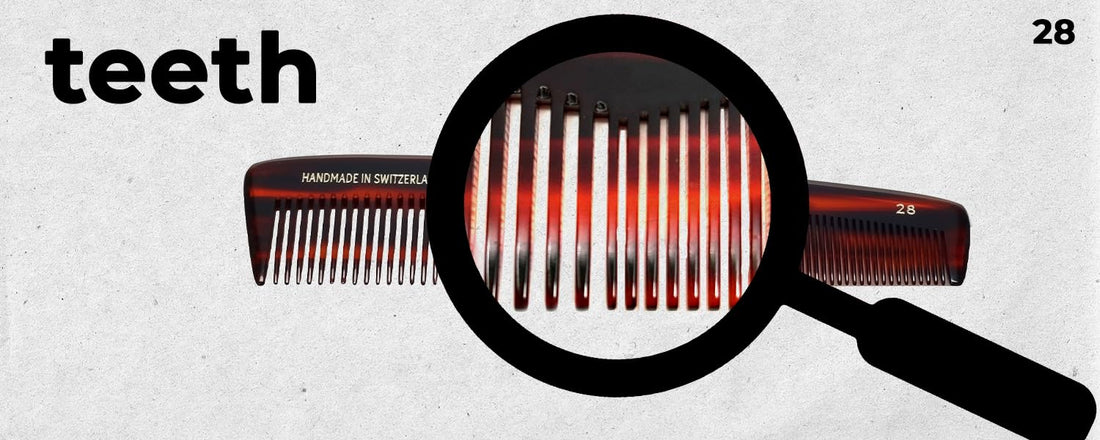 Hand-made tortoise comb #28