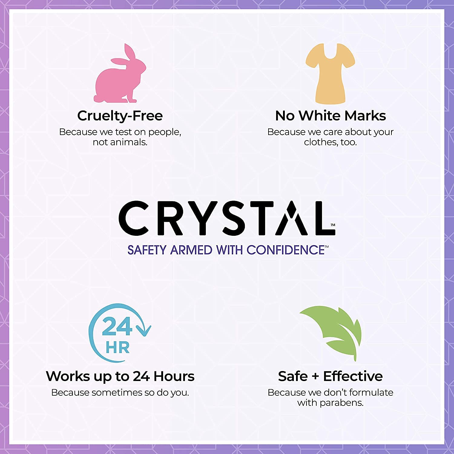 Crystal Deodorants Deod Roll On Mnrl Lavndr 2.25 Fz