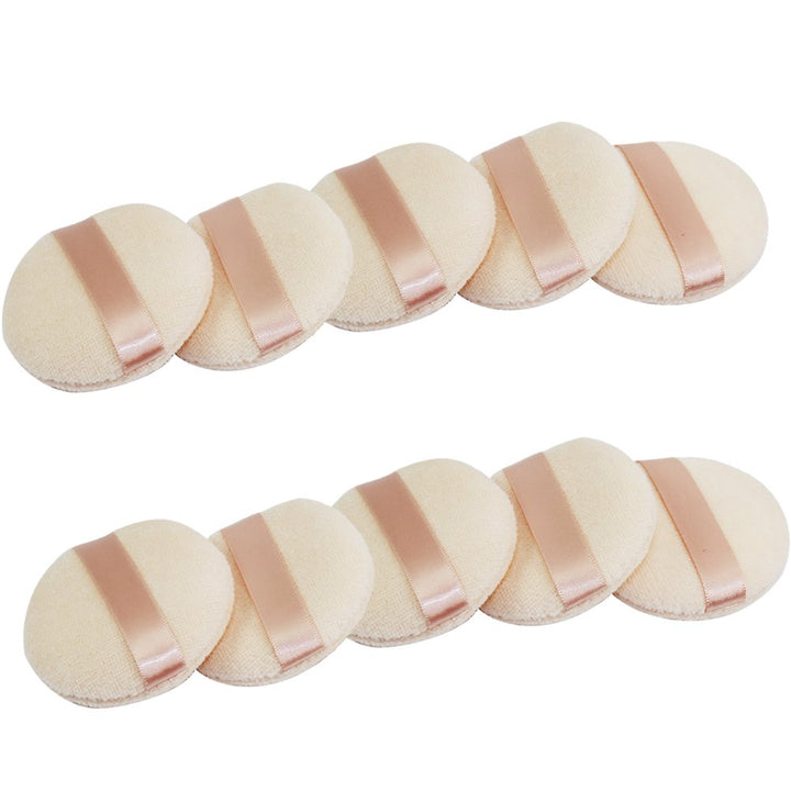 Joly Powder Puff For Makeup Face Powder (10 Pieces)
