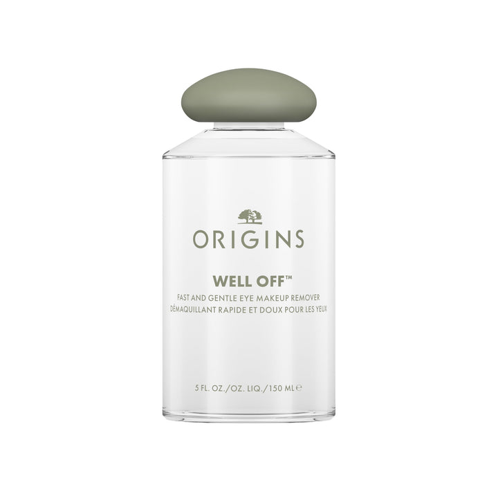 Origins Well Off Fast And Gentle Eye Makeup Remover | Ophthalmologist Tested | Non-Greasy + Non-Irritating | For All Skin Types, 5 Fl Oz