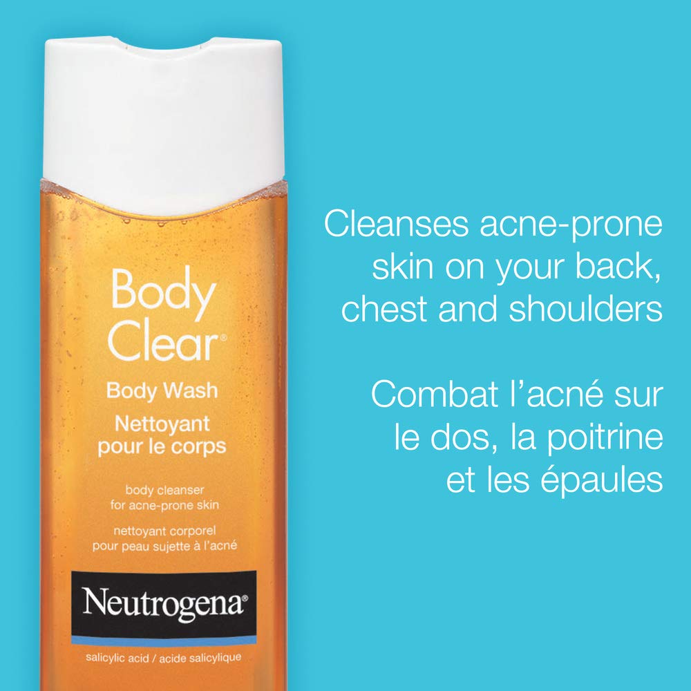 Neutrogena Body Clear Body Wash for Clean, Clear Skin, 8.5 Ounce