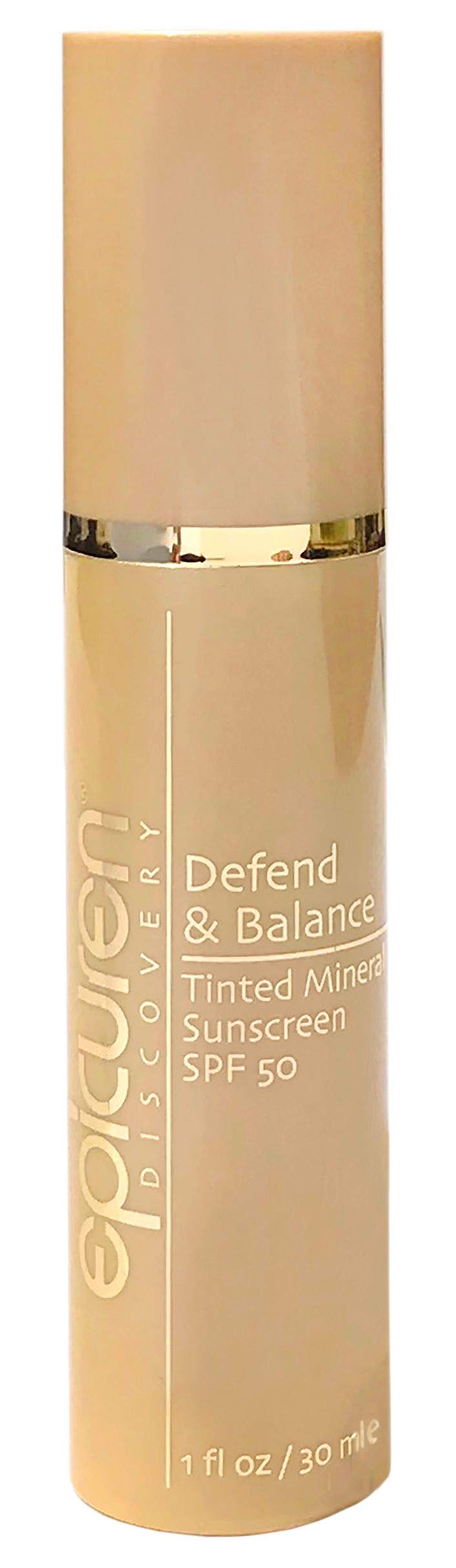 Epicuren Discovery Defend & Balance Tinted Mineral Sunscreen SPF 50 1 oz, 1 Fl Oz