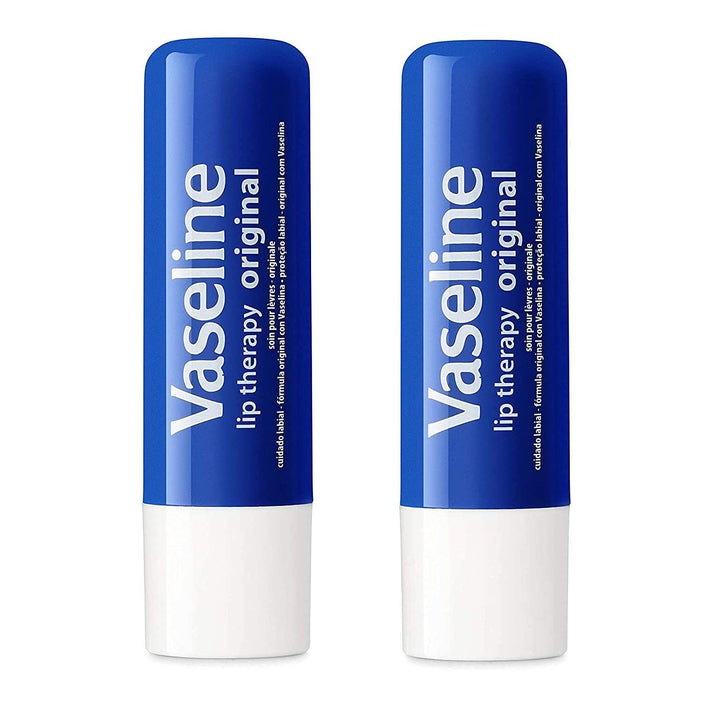 Vaseline Lip Therapy Stick, Original, 9.6g (Twin Pack)