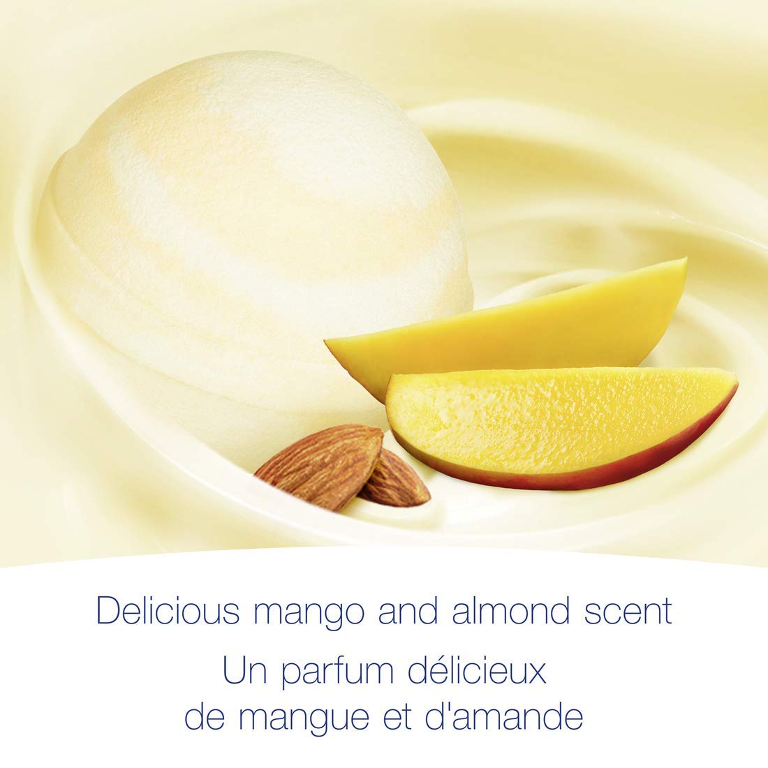 Dove Nourishing Secrets Bath Bombs Scented to Pamper & Indulge Mango & Almond Bath Bomb Set Leaves Skin Feeling Soft & Smooth 2.8 Oz 2 Count