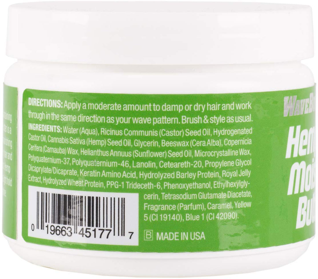 WaveBuilder Hemp moisture butter, 5.1 Ounce