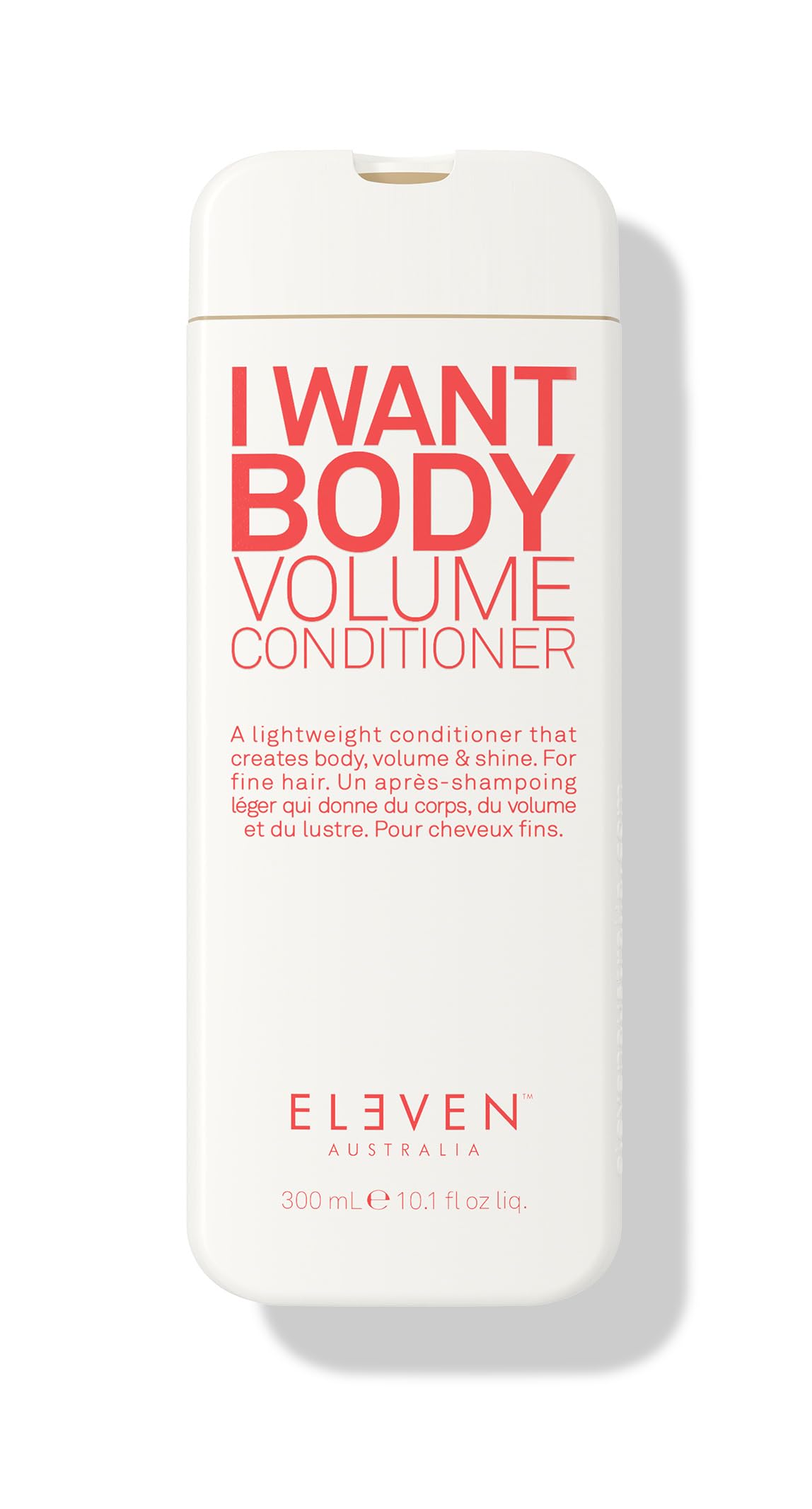 ELEVEN AUSTRALIA I Want Body Volume Conditioner - Lightweight Volumizing Conditioner for Fine Hair, Adds Body & Fullness, Nourishes & Hydrates, Sulfate-Free, Paraben-Free - 10.1 Fl Oz