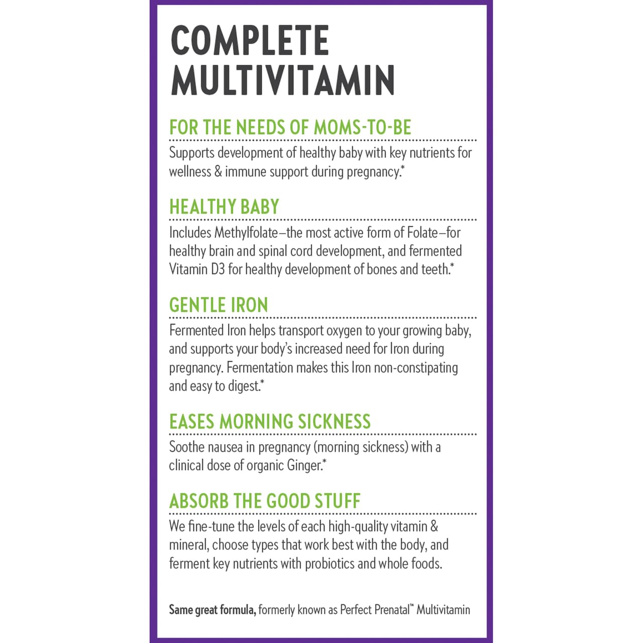 Perfect Prenatal 96 Tablets Brand: NewChapter