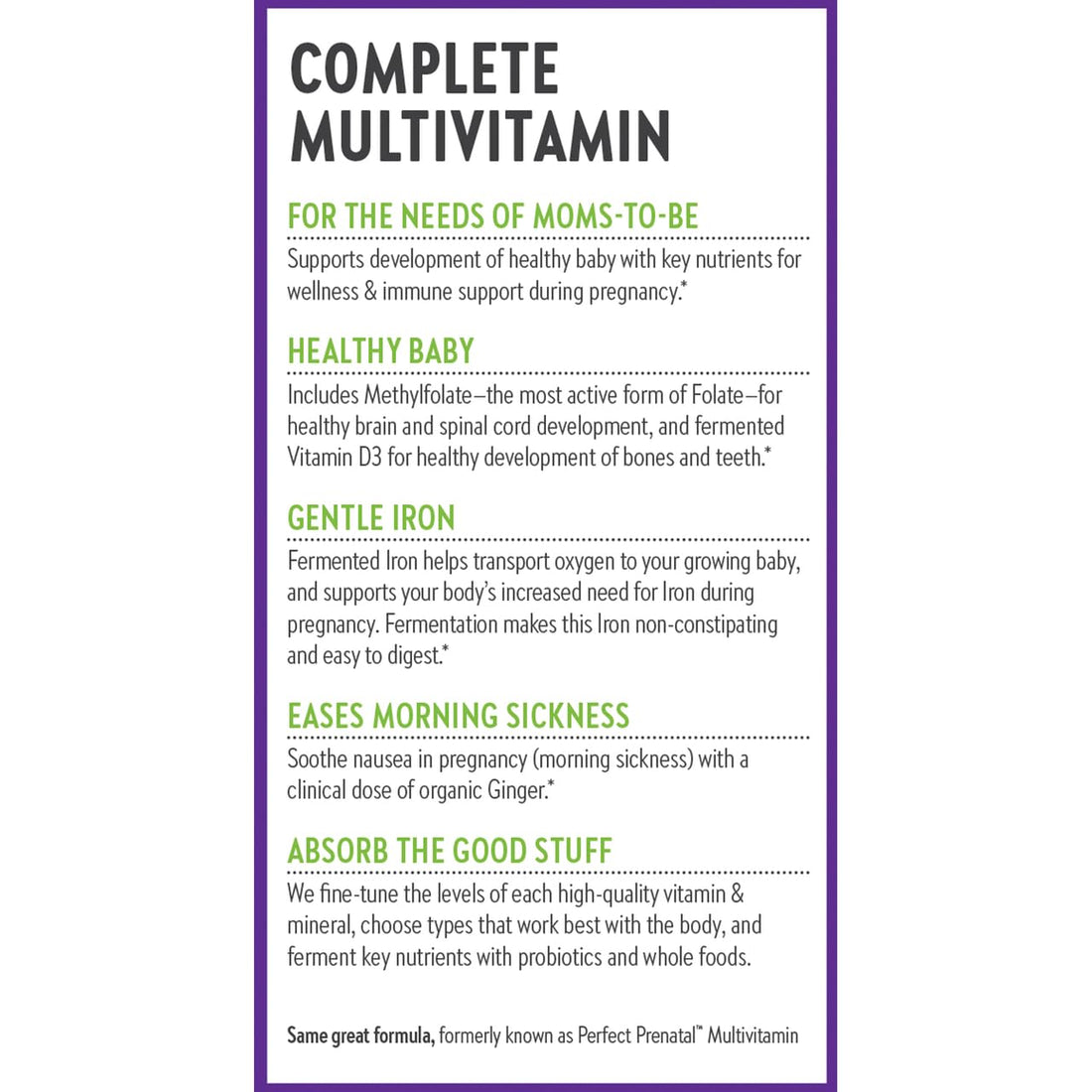 Perfect Prenatal 96 Tablets Brand: NewChapter