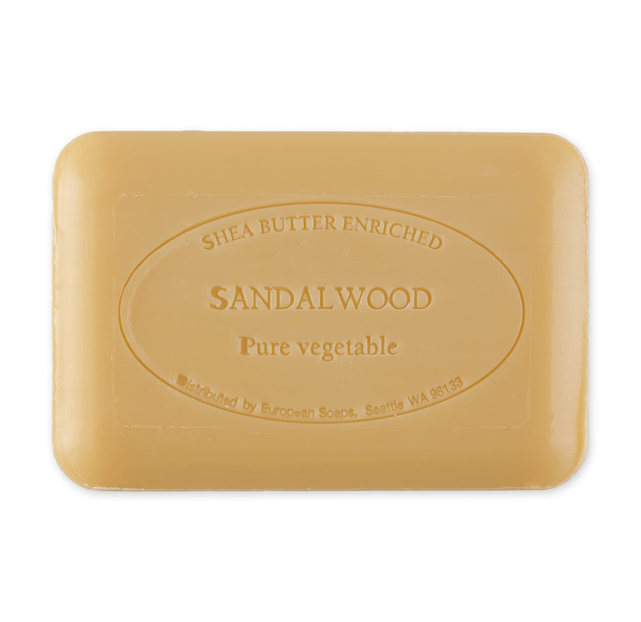 Pre de Provence Sandalwood Shea Butter Enriched Soap, 250 Gram