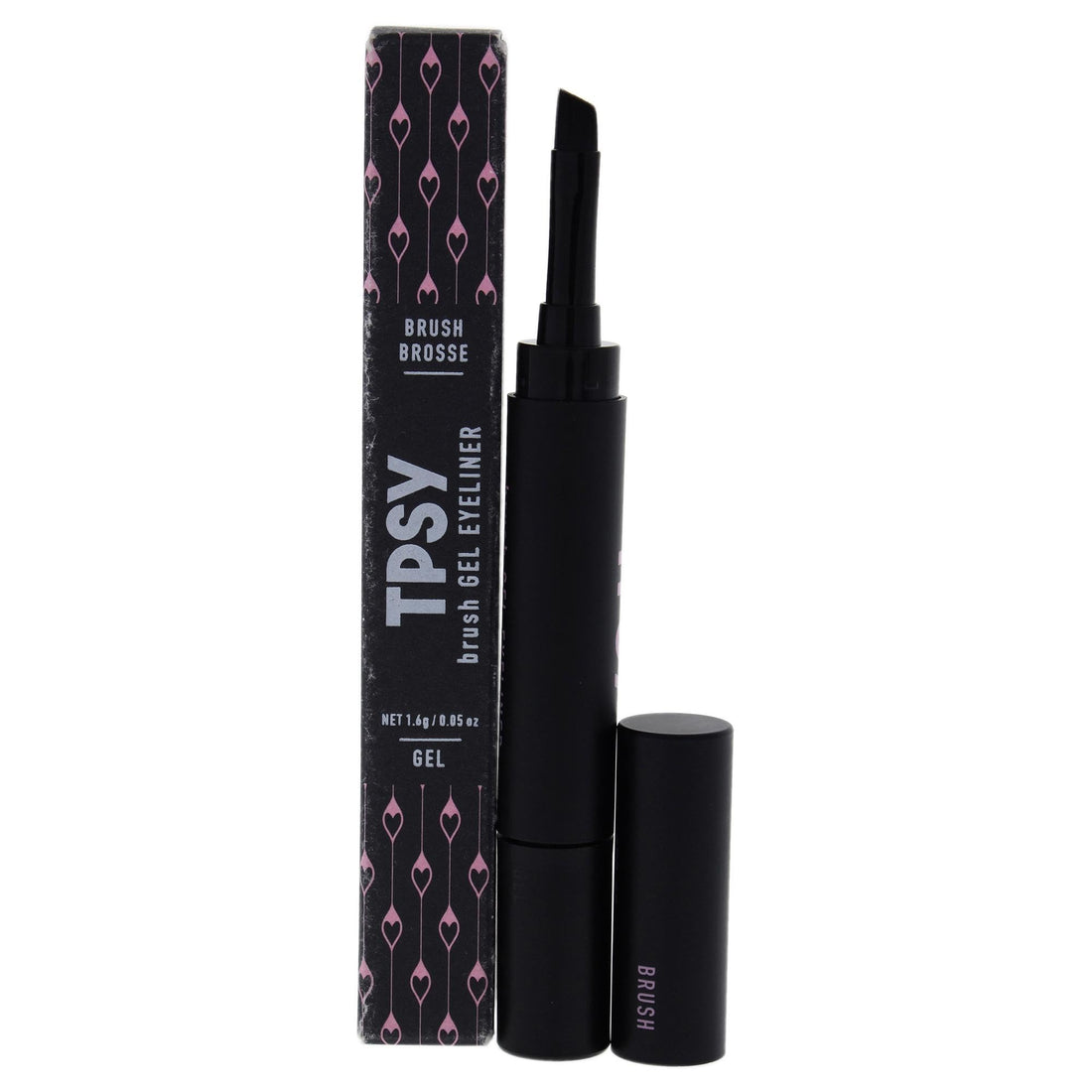 TPSY Brush Gel Eyeliner - 005 Bike Grease Women Eyeliner 0.05 oz