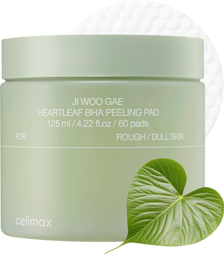 celimax Jiwoogae Heartleaf BHA Peeling Pad 60pcs