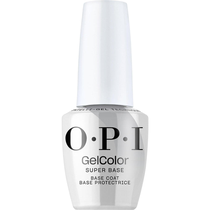 OPI GelColor Super Base Base Coat | Gel Nail Polish Base Coat | Protects Nail, Prevents Discoloration, Self Corrects