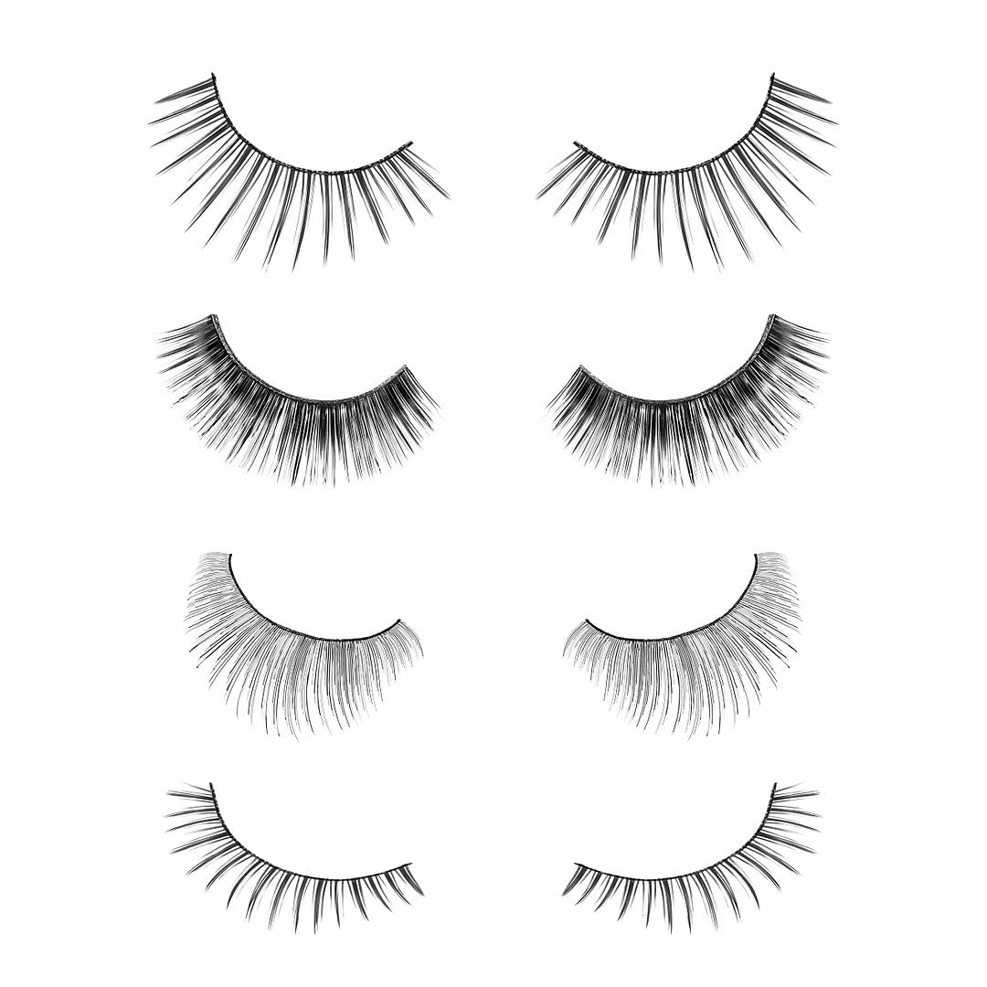 Eye Splashes 70 Pairs False Eye Lashes Bundle - 7 Styles