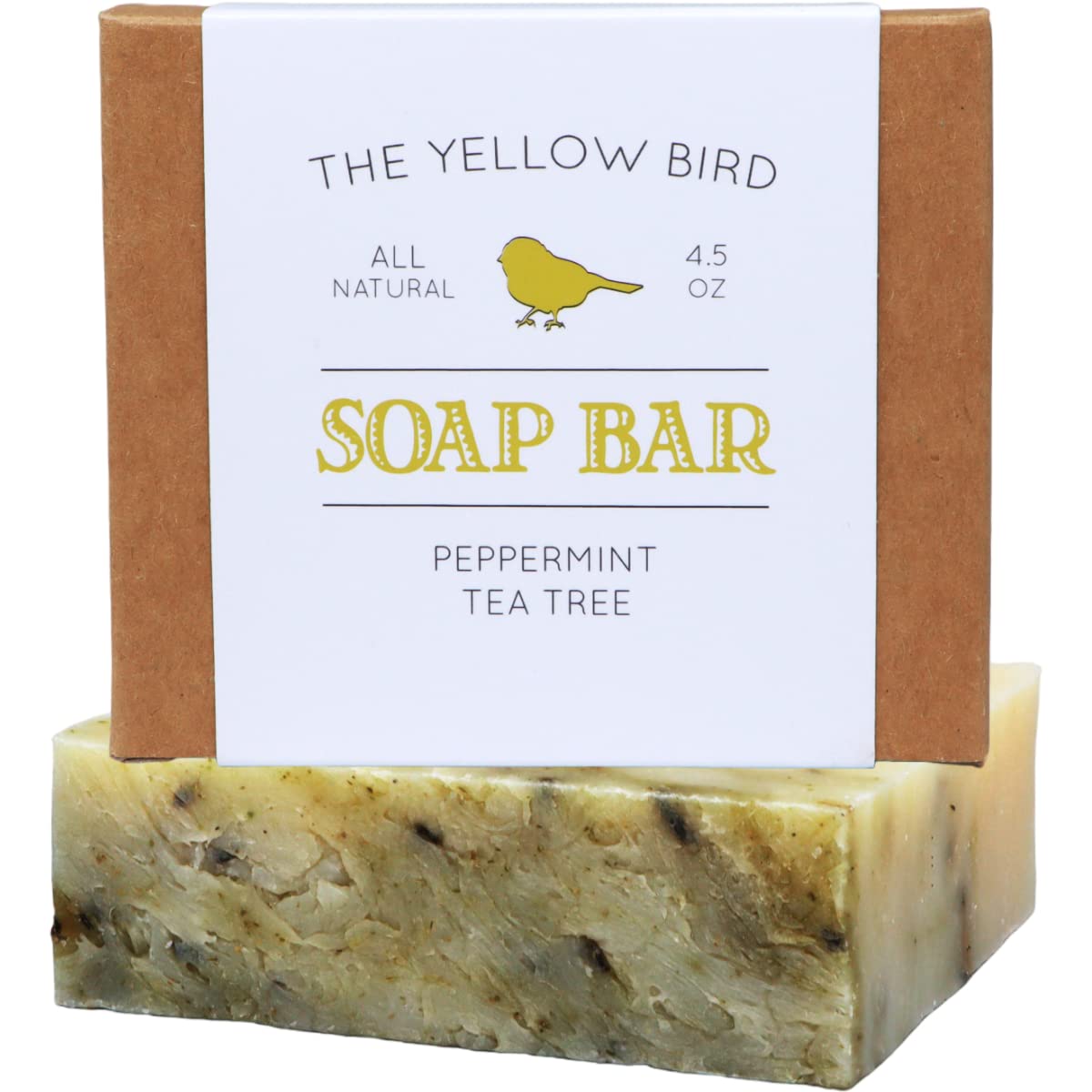 Peppermint &Amp; Tea Tree Soap Bar. All Natural Antifungal Soap For Acne, Athlete'S Foot, Ringworm, Jock Itch. Organic Body &Amp; Face Wash For Men And Women