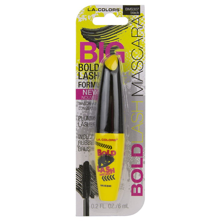 L.A. Colors L. A. Colors Bold Lash Mascara, Black, 0. 04 Fluid Ounce