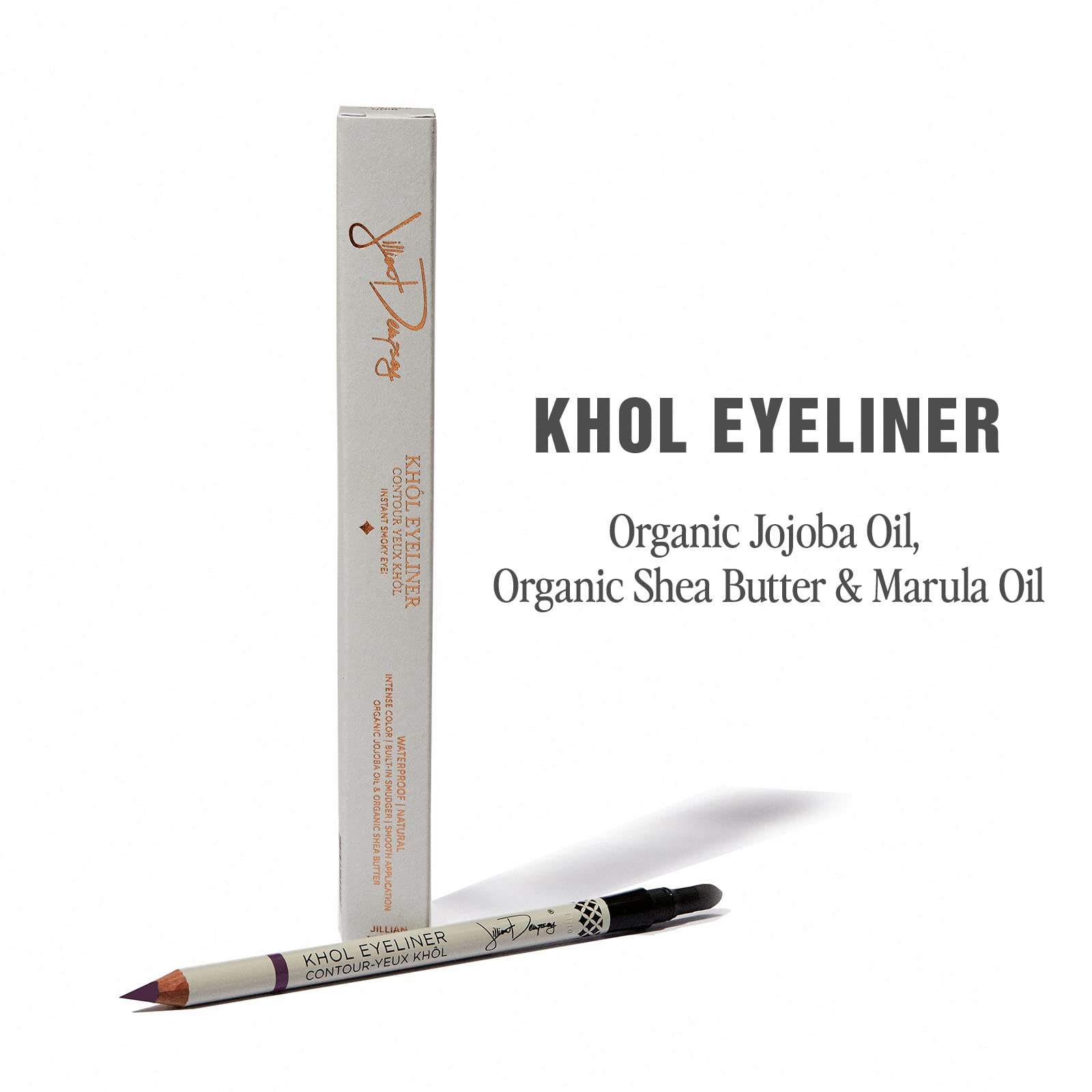 Jillian Dempsey Khol Eyeliner, Deep Burgundy, 0.04 oz.