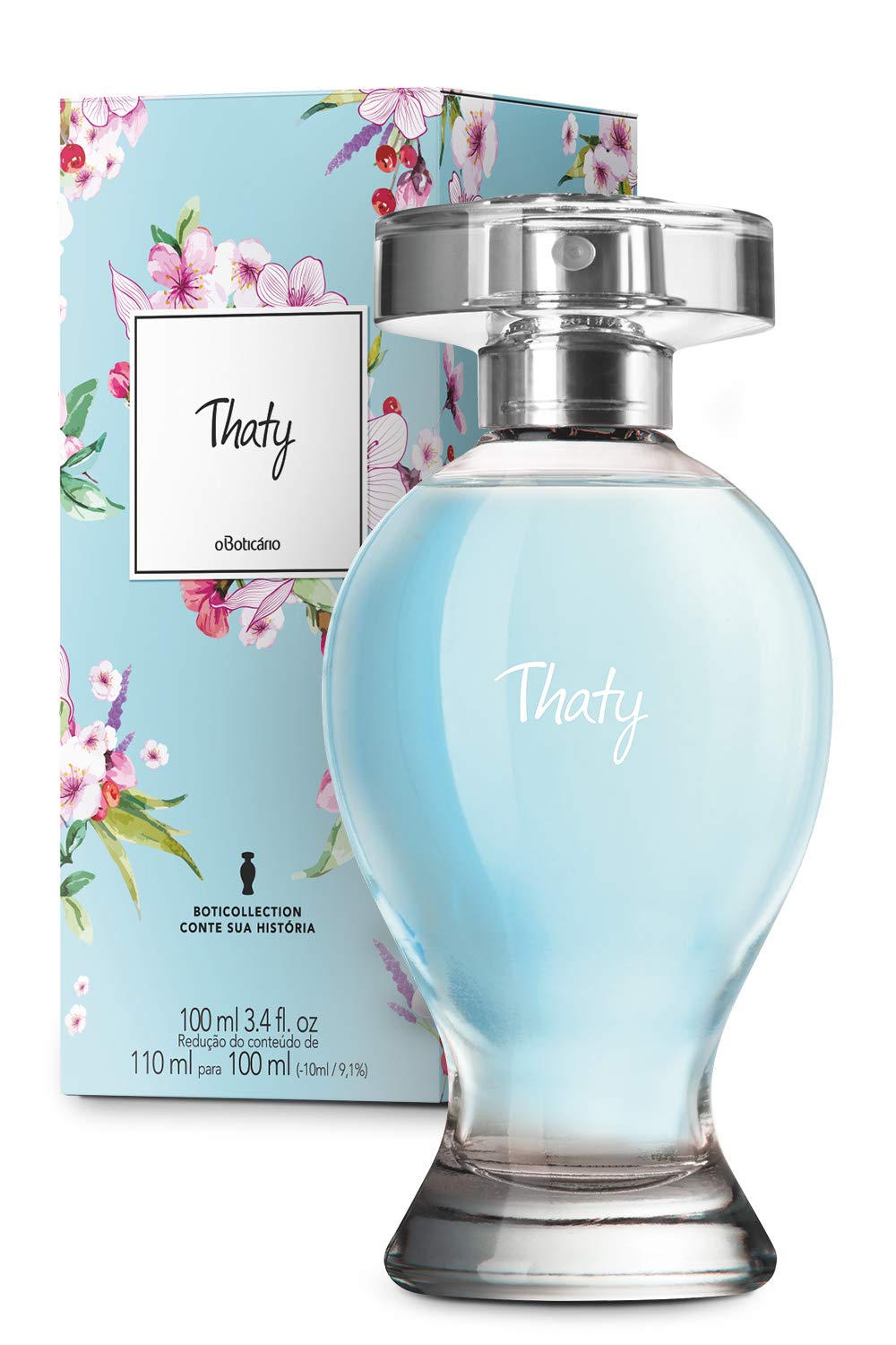 Thaty Eau de Toilette by O Boticario | Long Lasting Perfumes for Women | Fresh Floral Fragrance For Women (2.5 fl oz)