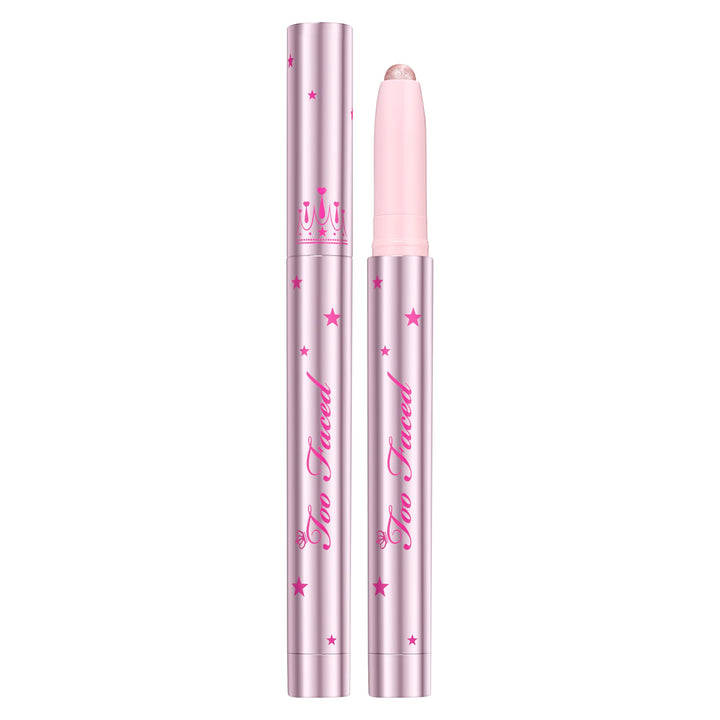 Too Faced Quickie Queen Eyeshadow Sticks | Creamy, Long Wearing + Non-Creasing, High-Impact Sparkle, Fairy Dust