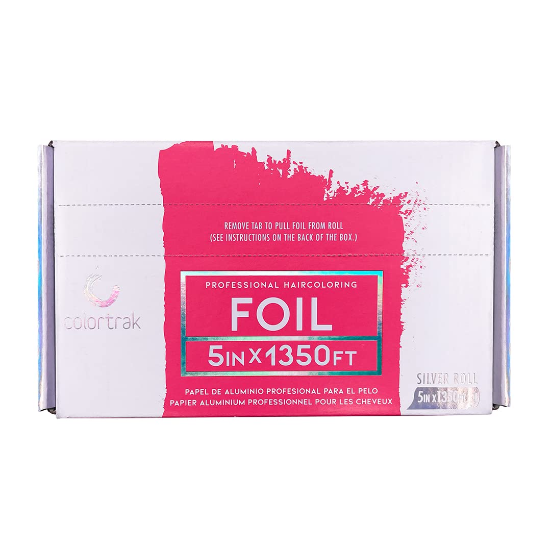 Colortrak Professional Highlighting Foil Roll, Silver (1350 feet)