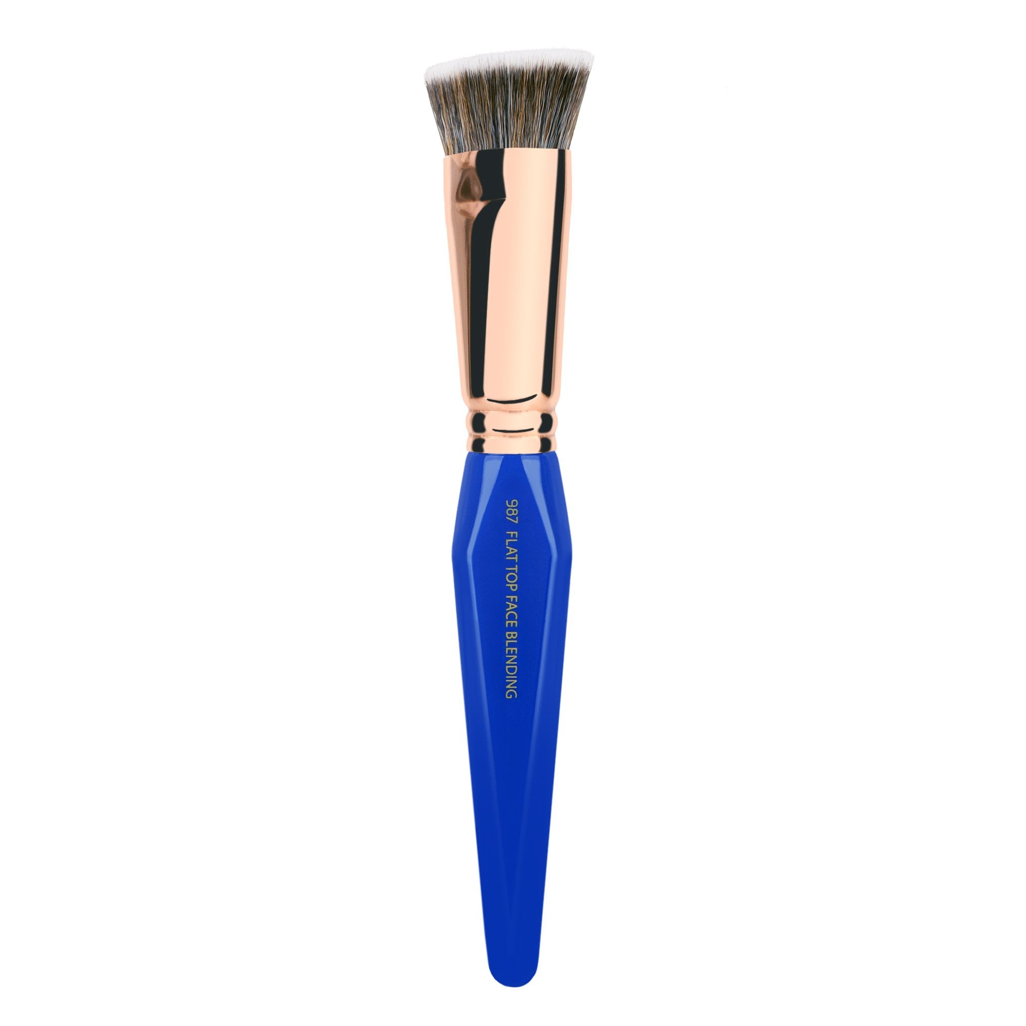 Bdellium Tools Professional Makeup Brush Golden Triangle - Flat Top Face Blending 987