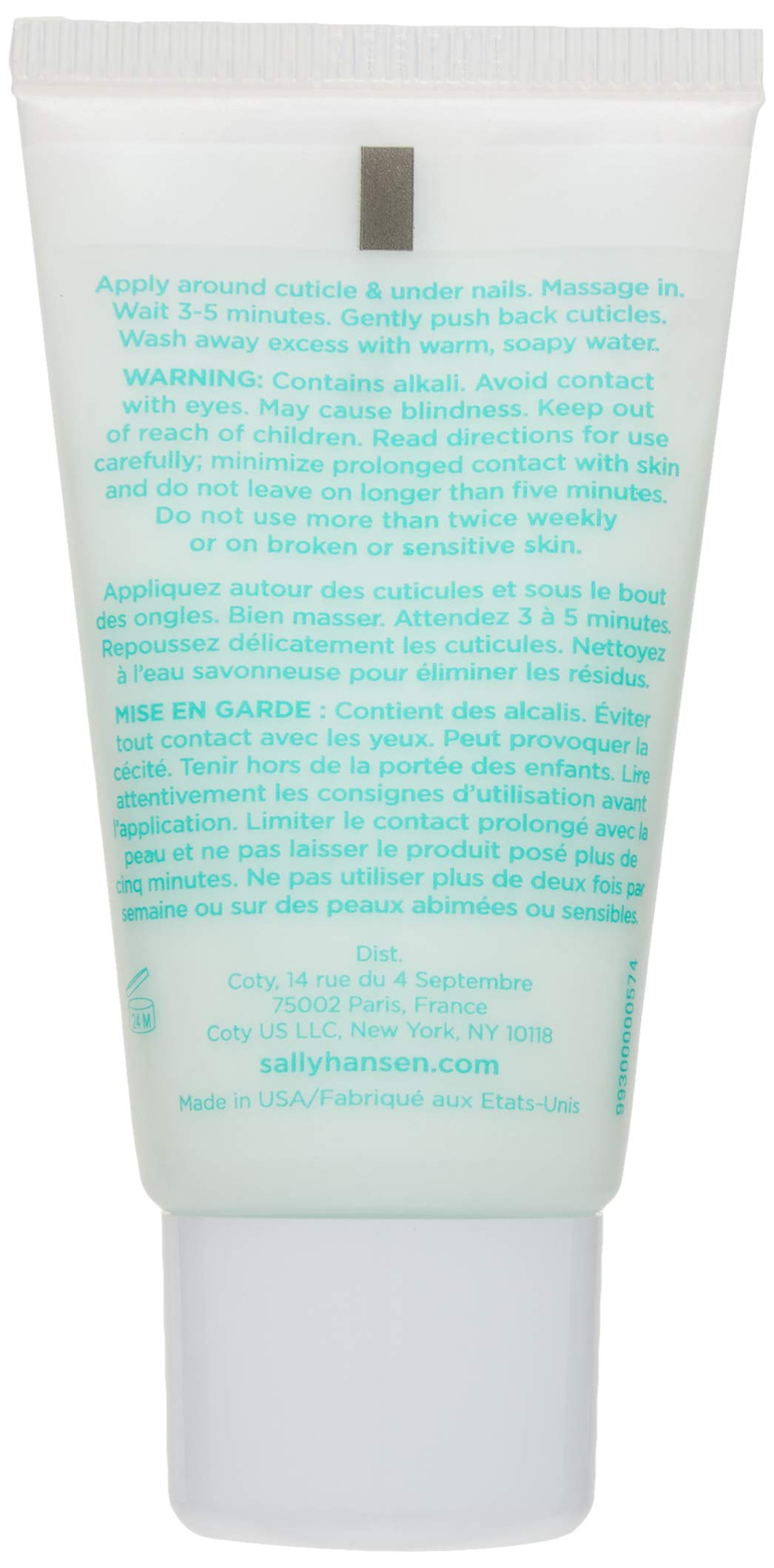 Sally Hansen Problem Cuticle Remover™, Eliminate Thick & Overgrown Cuticles, Ph Balance Formula, Infused with Aloe Vera to Soothe and Condition