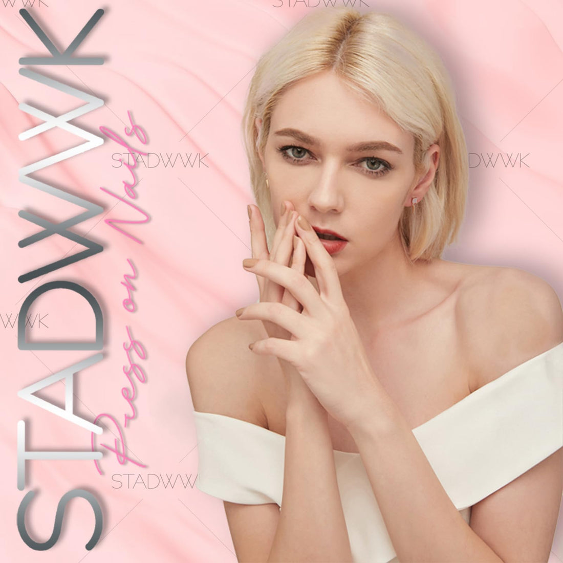 Summer Press on Nails Coffin Medium with Palm Gradient Designs Full Cover Nails Press ons Glossy Glue on Nails Pink False Nails Black Acrylic Nails White Stick on Nails for Women 24Pcs