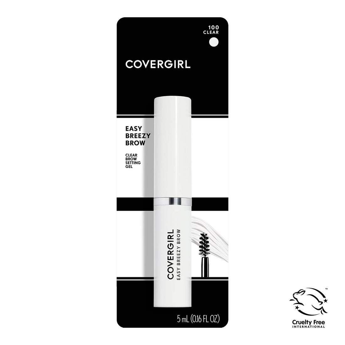Covergirl Easy Breezy Brow Setting Gel, Clear
