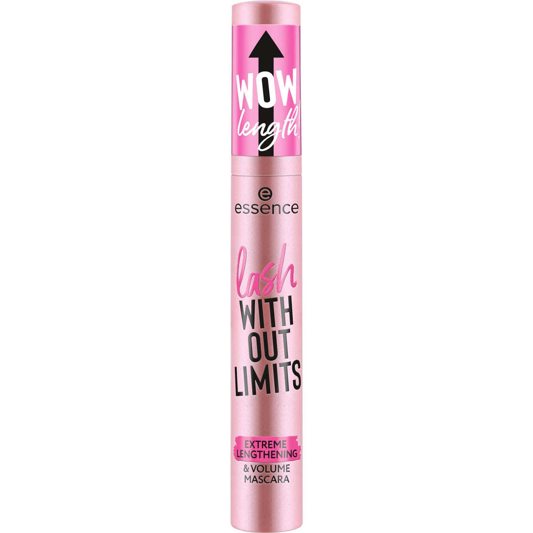 essence | Lash Without Limits Extreme Lengthening & Volume Mascara (01 | Extra Black) | Volumizing & Lengthening | Vegan, Cruelty Free & Paraben Free