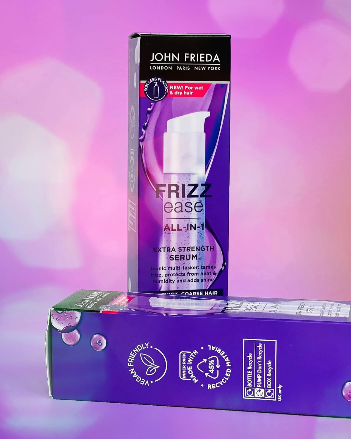 John Frieda Frizz-Ease Serum X-Strength 1.69oz (3 Pack)