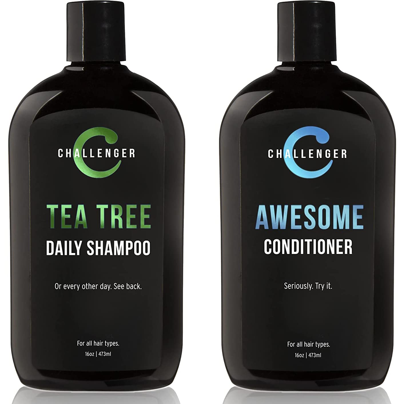 Challenger Men’s Tea Tree Shampoo & Conditioner Combo