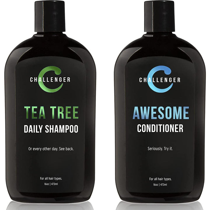 Challenger Men’s Tea Tree Shampoo & Conditioner Combo