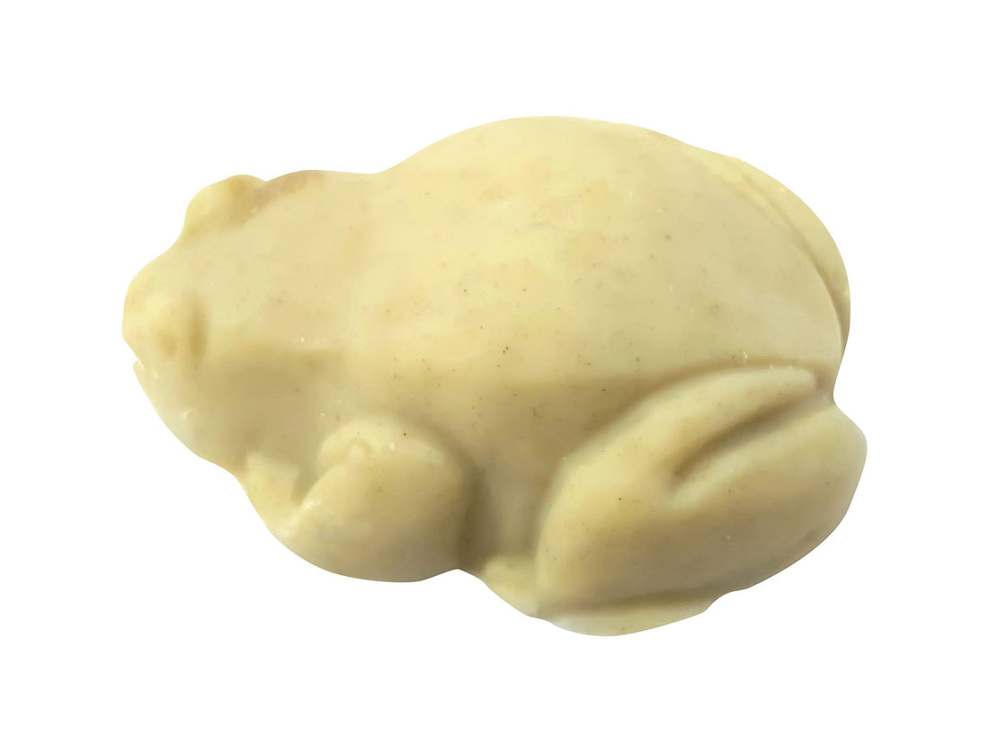 Nathan - Honeysuckle natural, vegan frog bath soap with shea butter