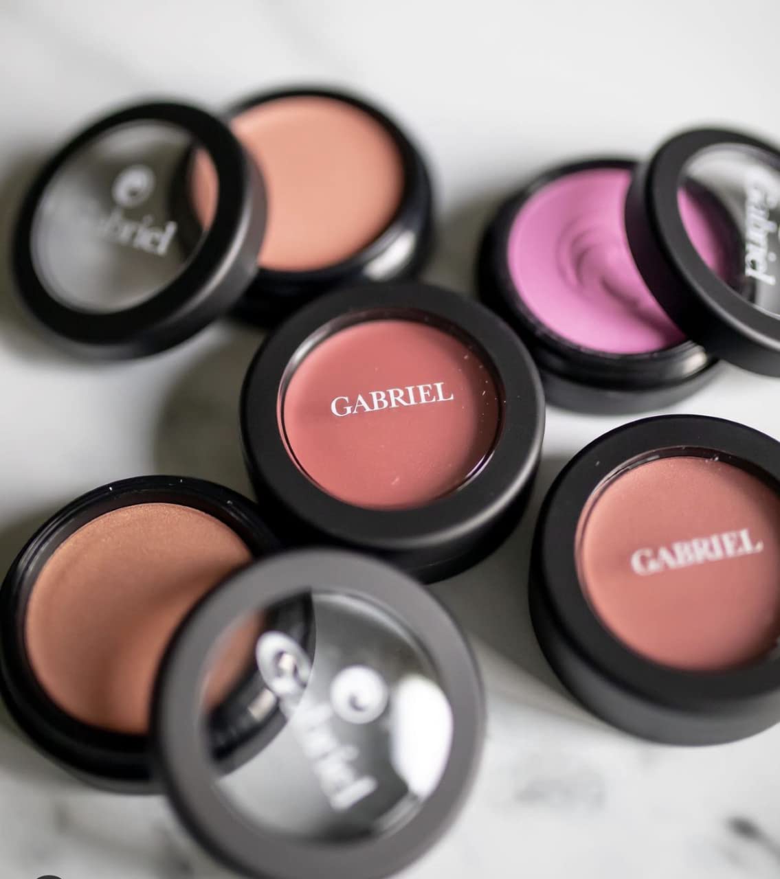 Gabriel Cosmetics Gabriel Cosmetics Multi Pot for Eyes, Cheeks and Lips Conch Pink Shimmer