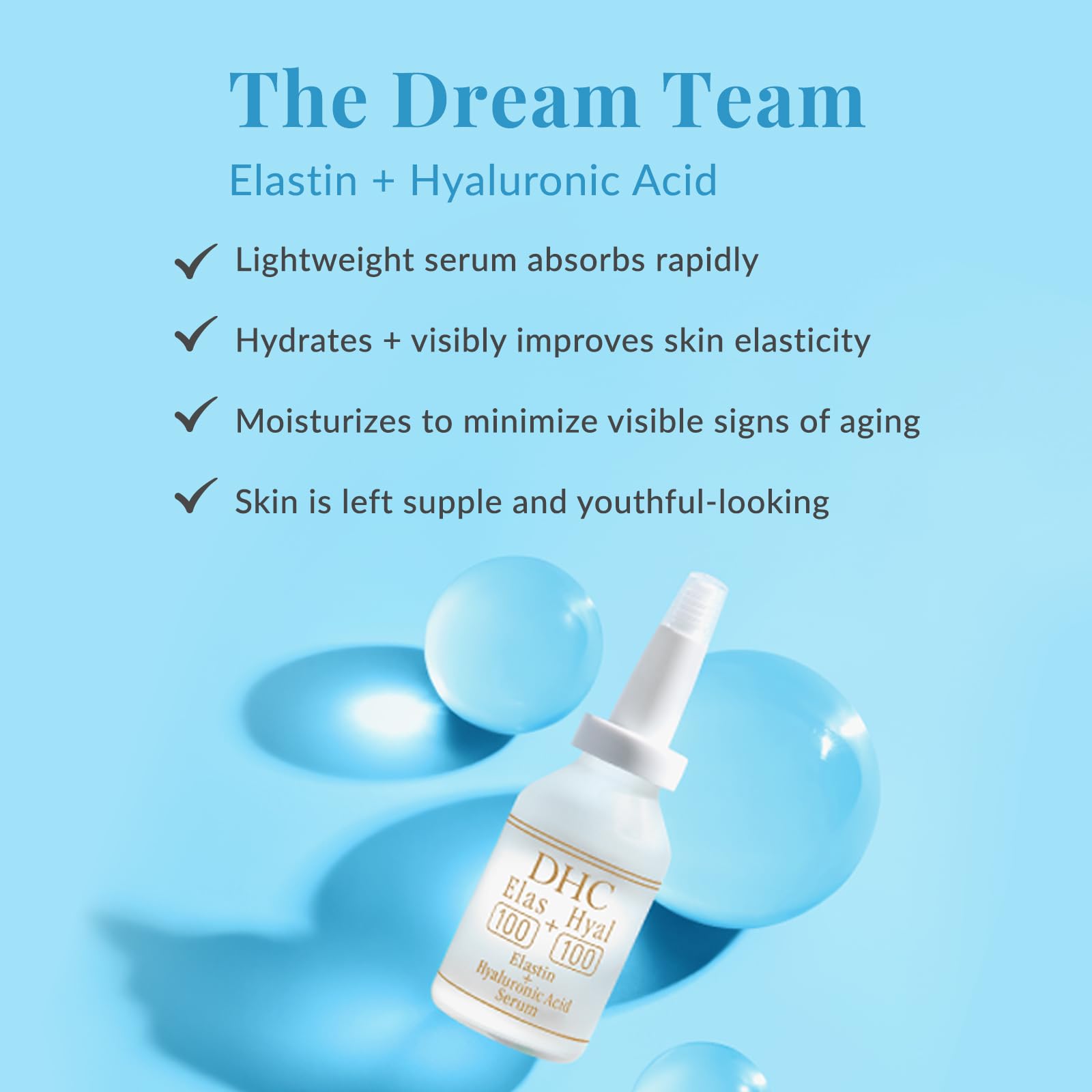 DHC Elas (100) + Hyal (100), 0.84 fl. oz.