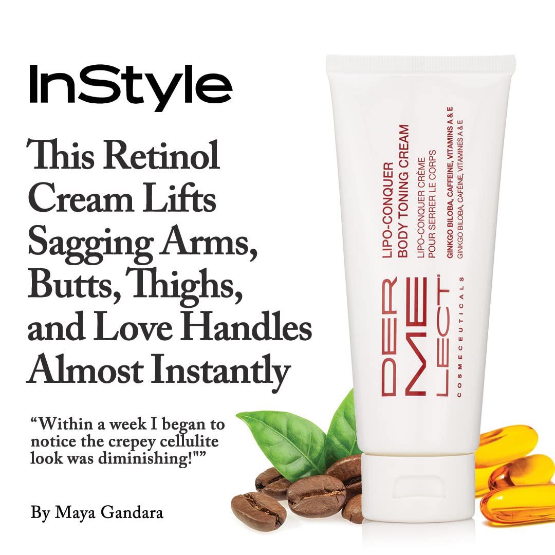 Dermelect LipoConquer Body Toning Cream 113.4g/4oz
