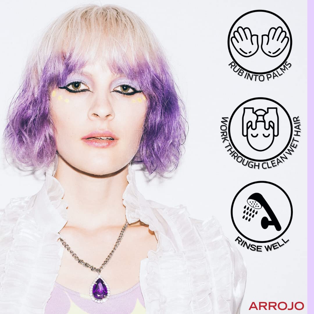 ARROJO Ultra Violet Conditioner, Floral Bouquet, 8.5 Fl Oz