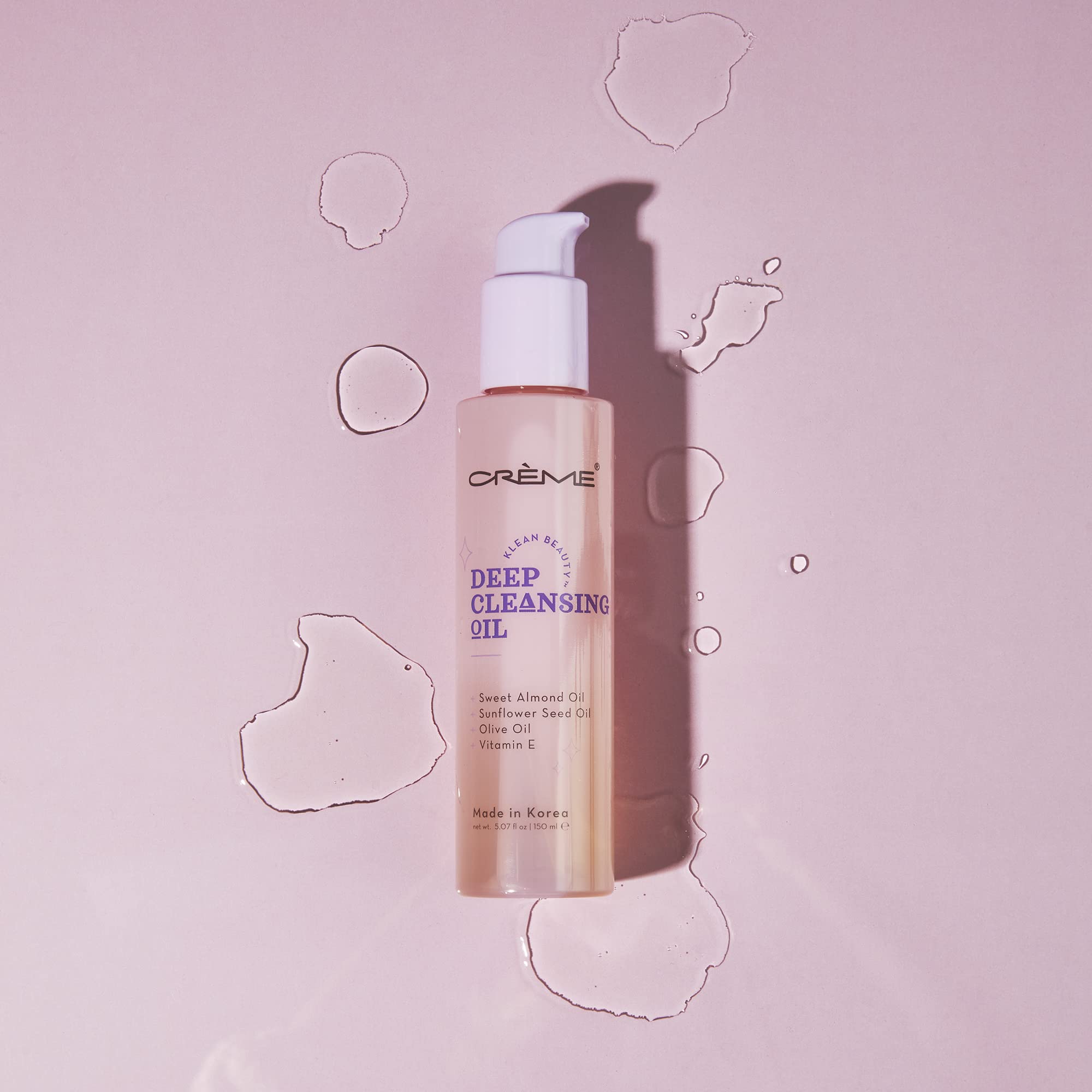 The Crème Shop Deep Cleansing Oil - Klean Beauty Korean Face Oil