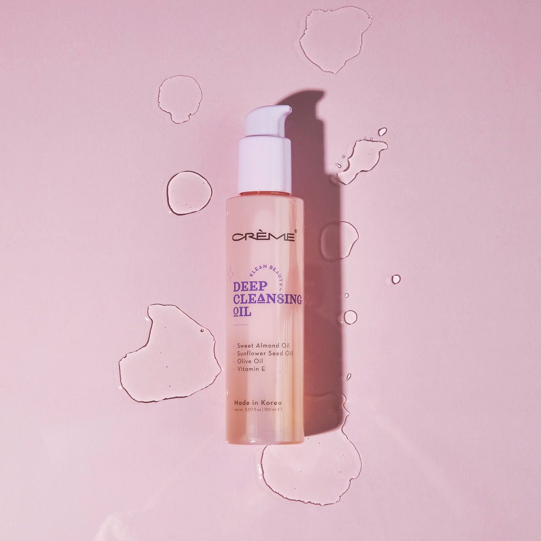 The Crème Shop Deep Cleansing Oil - Klean Beauty Korean Face Oil