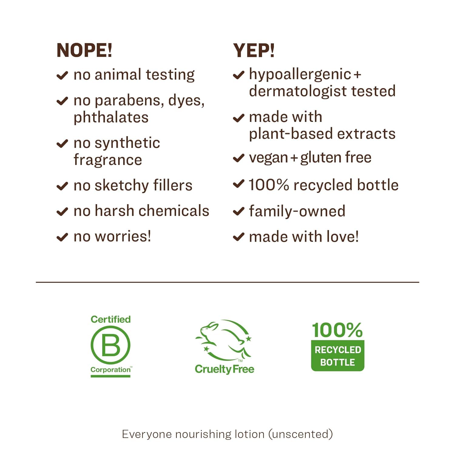 Everyone Nourishing Hand and Body Lotion, 32 Ounce (Pack of 1), Unscented, Plant-Based Lotion with Pure Essential Oils, Coconut Oil, Aloe Vera and Vitamin E