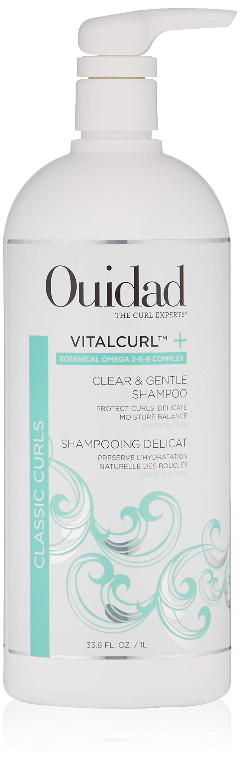 Ouidad Vitalcurl+ Clear & Gentle Shampoo, 33.8 Oz.