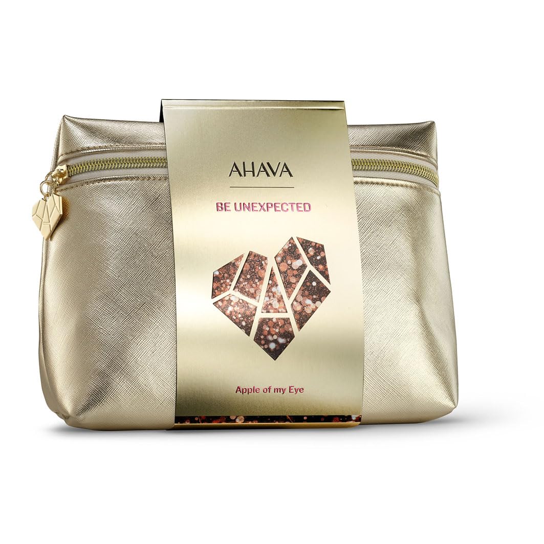 AHAVA Apple of my Eye Gift Set - Includes Advanced Deep Wrinkle Cream 1.7 Fl.Oz, Overnight Deep Wrinkle Mask 1.7 Fl.Oz & Advanced Smoothing Eye Cream 0.5 Fl.Oz, enriched with exclusive Osmoter