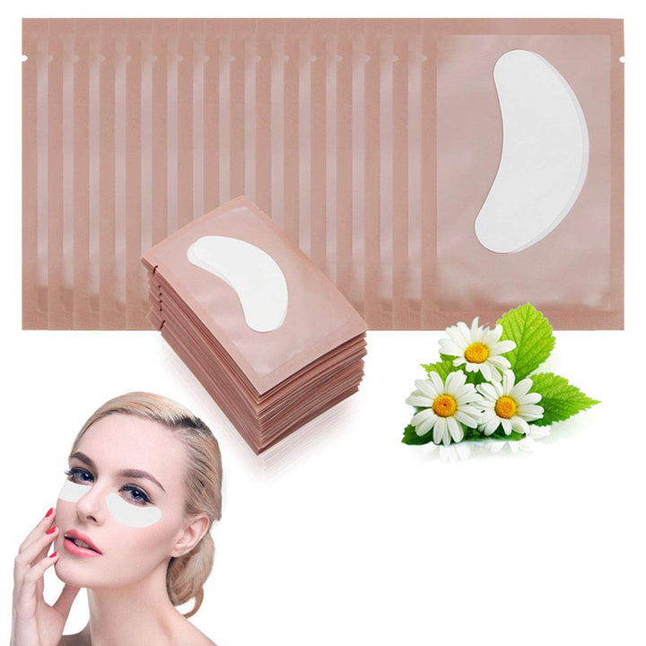 Adecco LLC 50Pair Under Eye Pads Patch Taps for DIY False Eyelash Lashe Extension Makeup (100p)