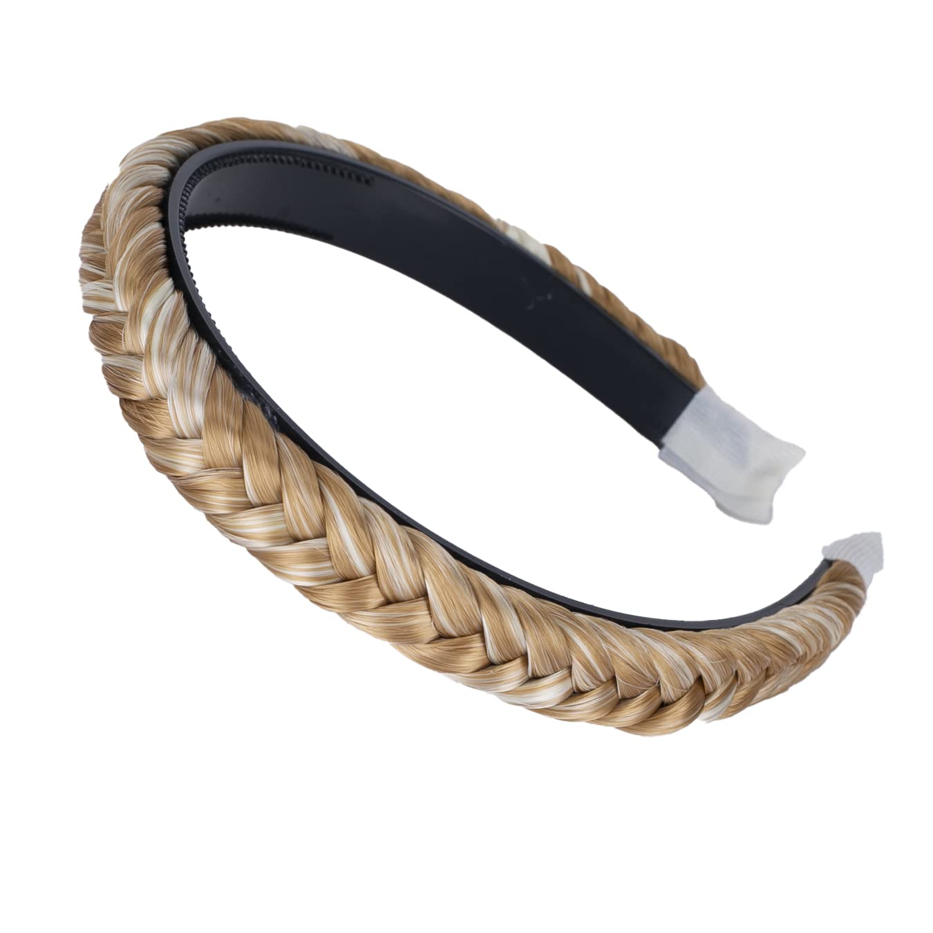 blonde mix # 25H613 HHR12 : PRETTYSHOP Hair Band Plaited Braid Headband Hairpiece blonde mix # 25H613 HHR12