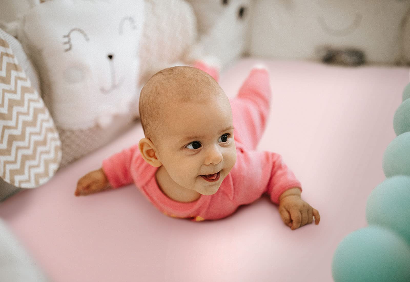 GRSSDER Stretchy Ultra Soft Jersey Knit Fitted Pack n Play Sheets Set 2 Pack, Portable/Mini Crib Sheets, Snug and Safe Playards Sheet for Baby, Pink Rose Stylish Print