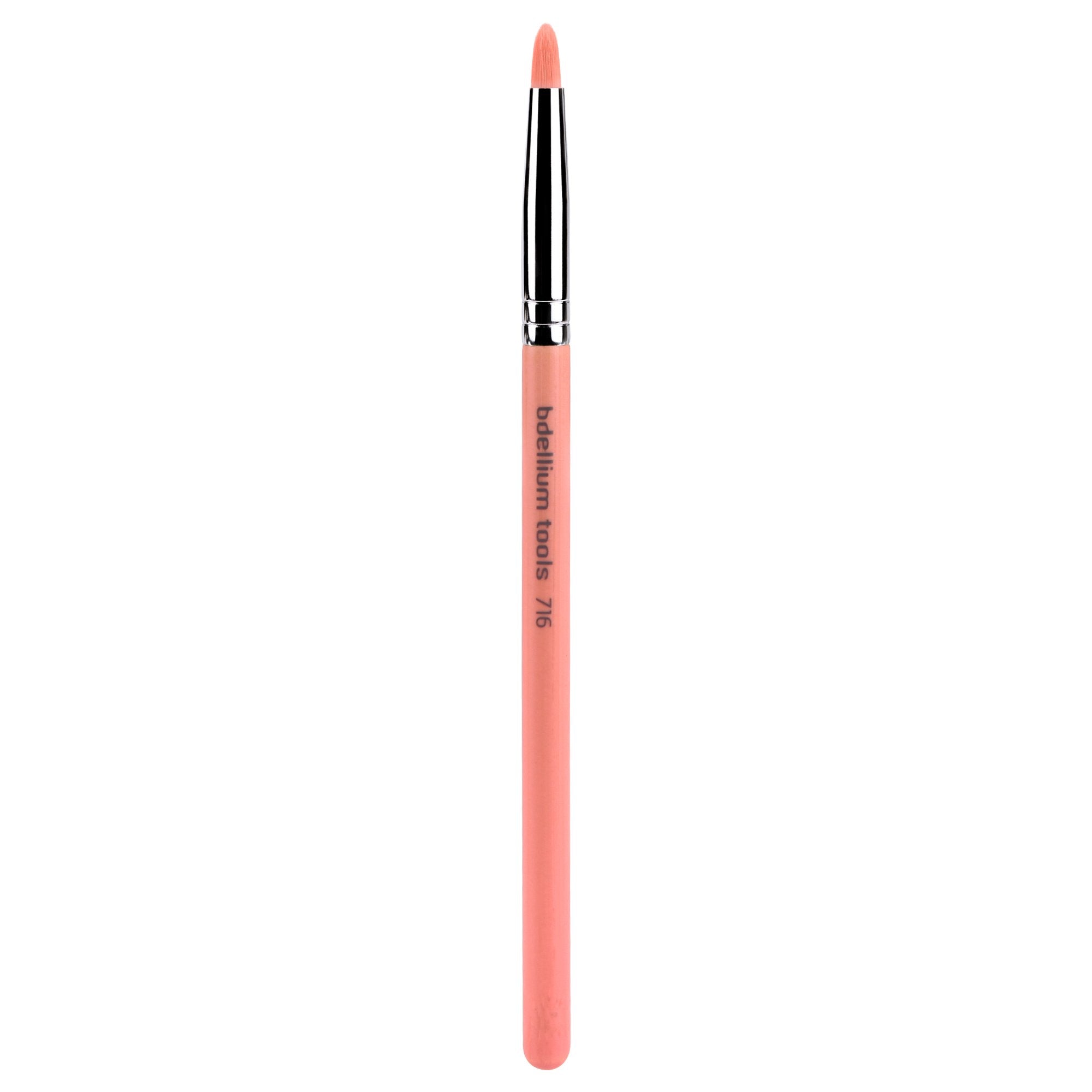 Bdellium Tools Professional Eco-Friendly Makeup Brush Pink Bambu Series - Smoky Eyeliner 716