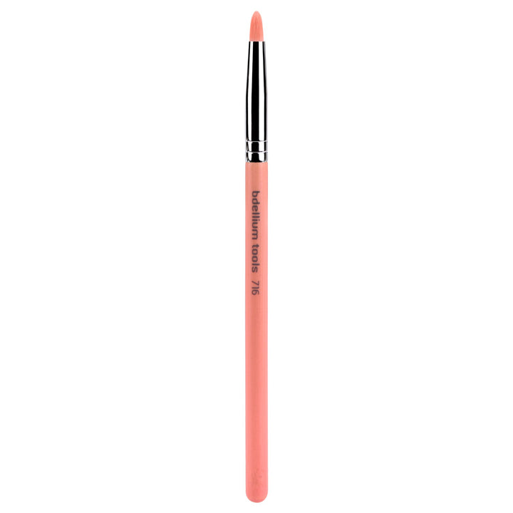 Bdellium Tools Professional Eco-Friendly Makeup Brush Pink Bambu Series - Smoky Eyeliner 716