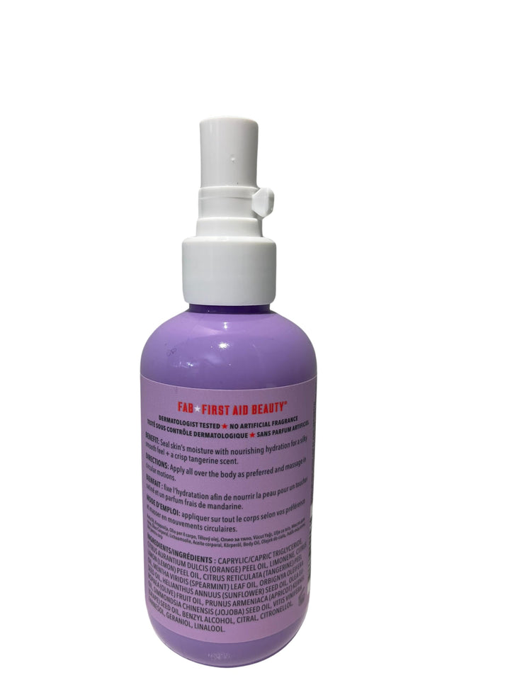 First Aid Beauty - After-Shower Nourishing Body Oil, Hydrates Skin & Locks In Moisture with Skin-Loving Lipids Jojoba Seed and Grapeseed Oil, Safe for Sensitive Skin, 6 oz