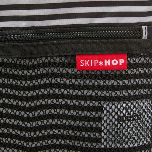 Skip Hop Wet Dry Bag, Grab & Go, Black & White Stripe