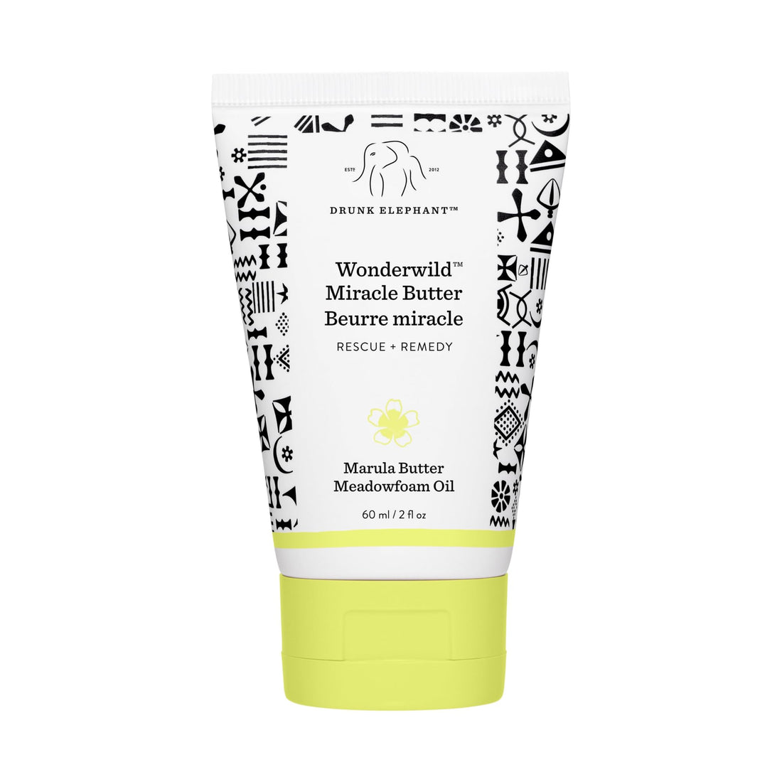 Drunk Elephant Wonderwild Miracle Butter - 60 ml/2 fl oz - Ultra-Luxe Skin Salve - Clean Clinical Skincare - Cruelty-Free - Free of Essential Oils, Silicones, and Fragrance